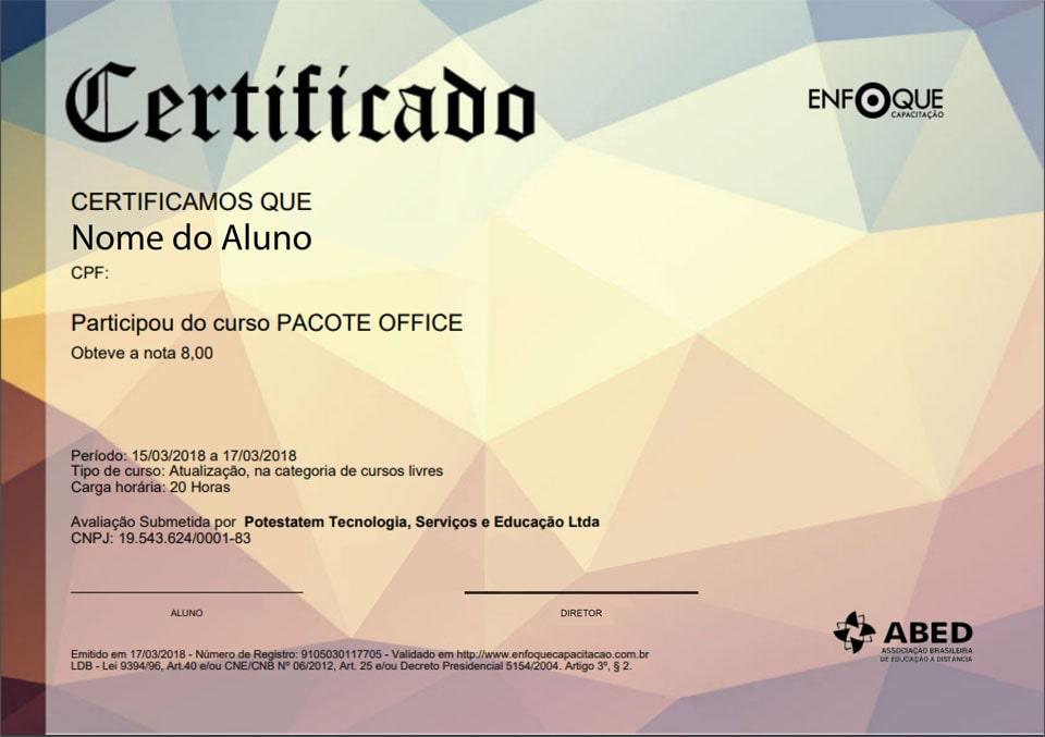 Certificado